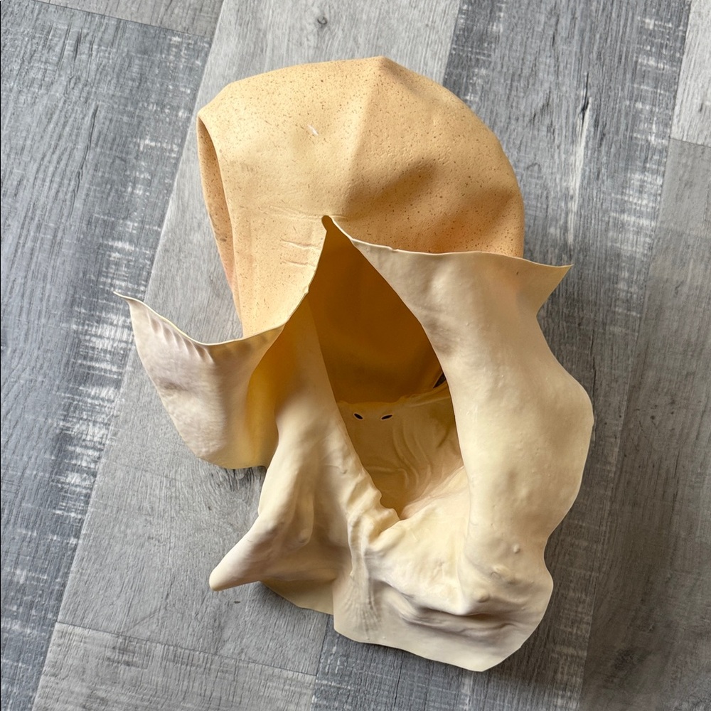 Men's Alien Mask with Black and Yellow Accents - Picture 3 of 5